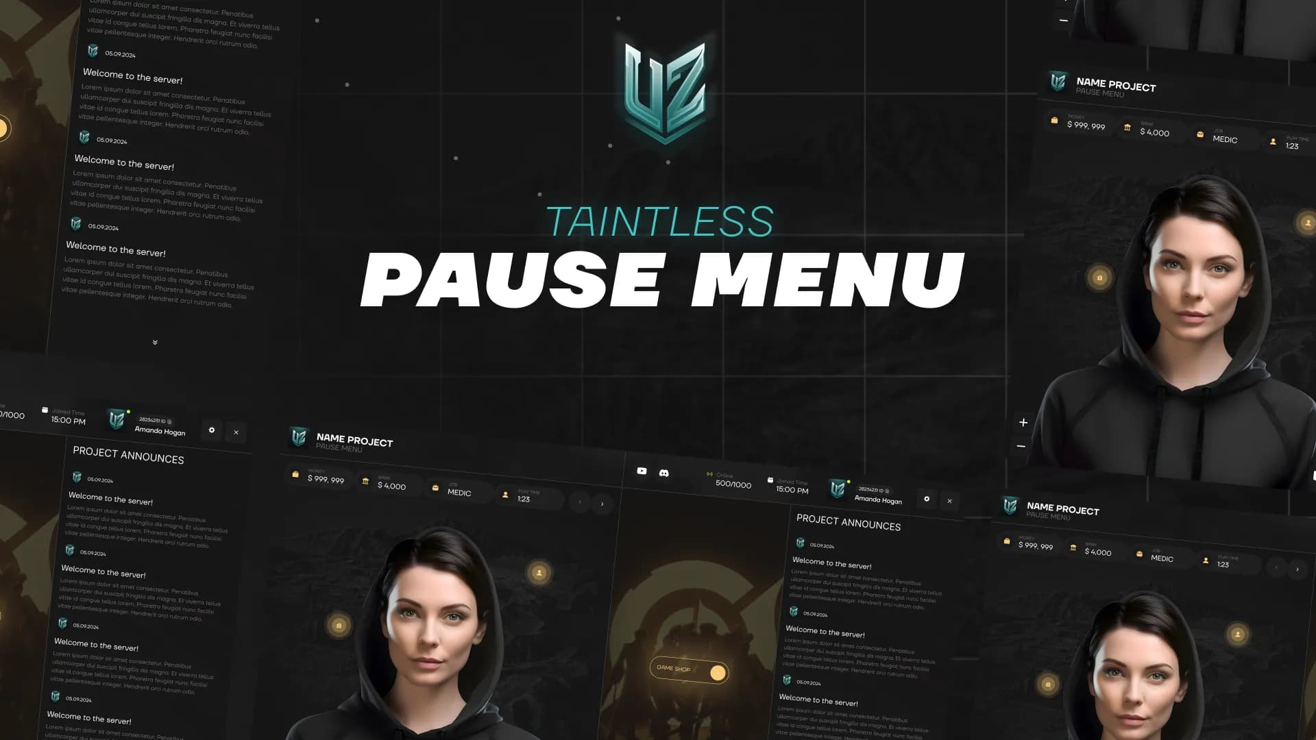 Pause Menu - FiveM Script by UZ Scripts